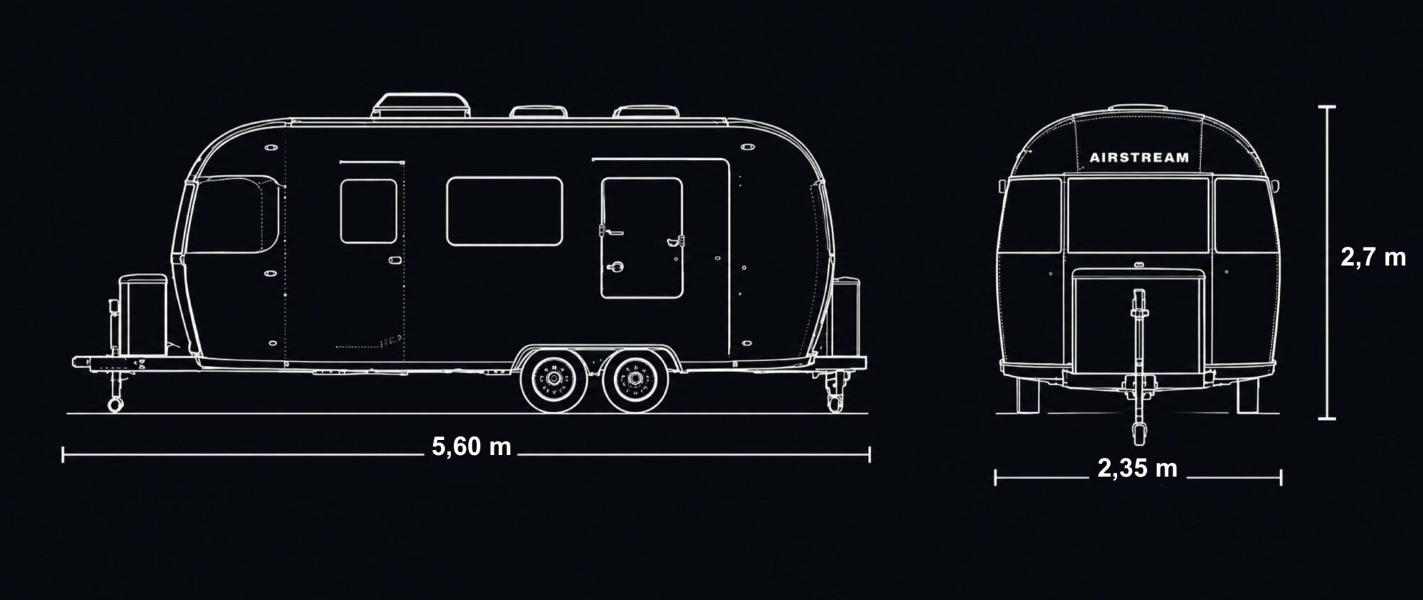 Technische Daten Airstream VIP